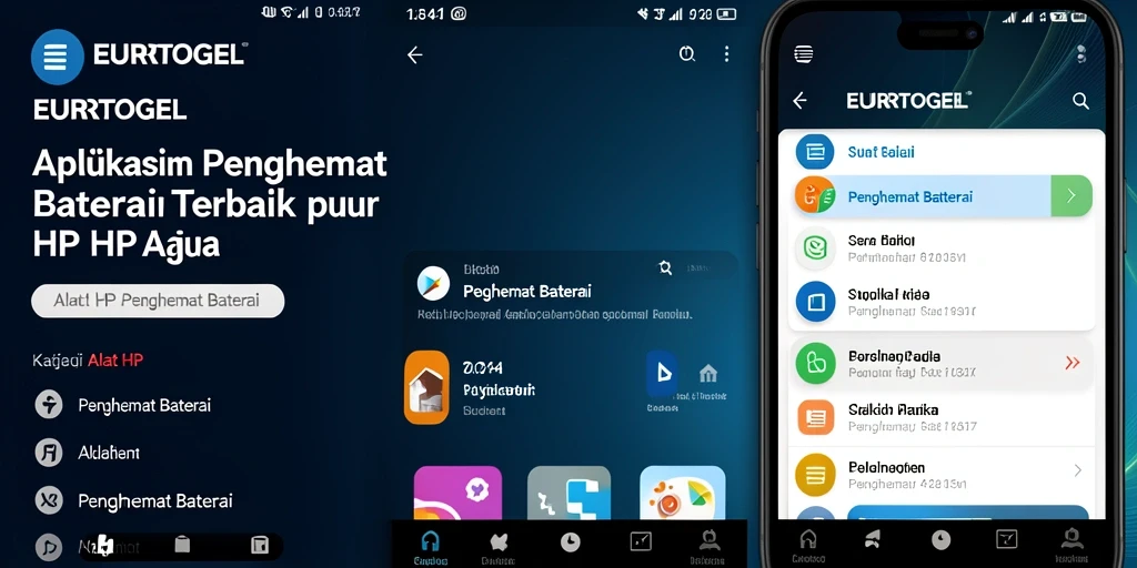 Antarmuka aplikasi EUROTOGEL yang sederhana dan intuitif.