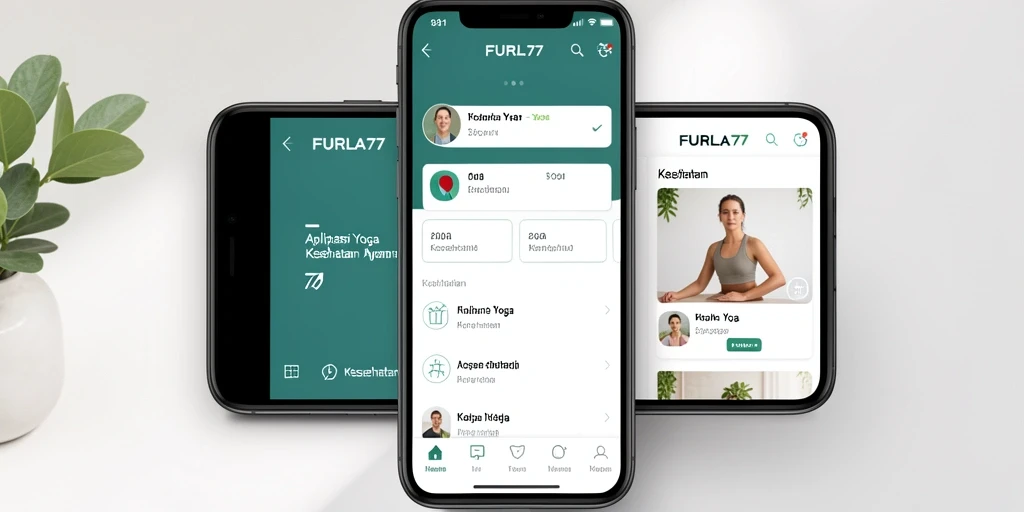 Antarmuka FURLA77 yang intuitif untuk latihan Yoga.