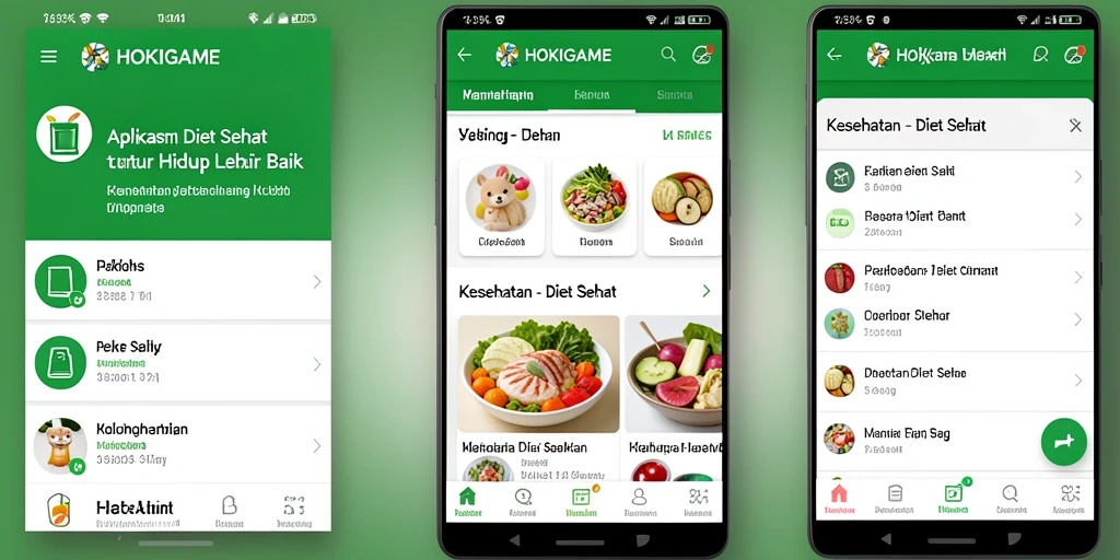 Tampilan antarmuka HOKIGAME yang modern dan intuitif.