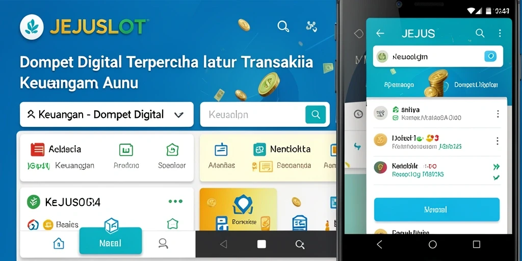Antarmuka aplikasiyang intuitif dari JEJUSLOT.