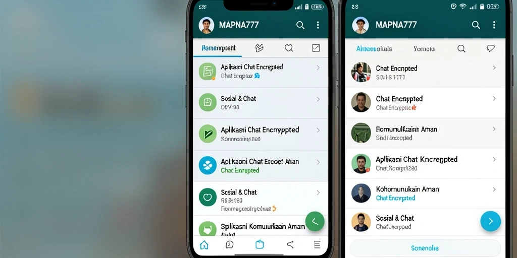 Tampilan antarmuka aplikasi MAPNA777 yang ramah pengguna.