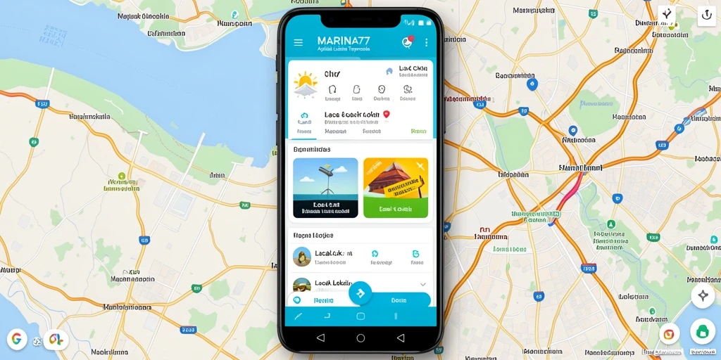 Tampilan antarmuka MARINA77 yang informatif dan menarik.